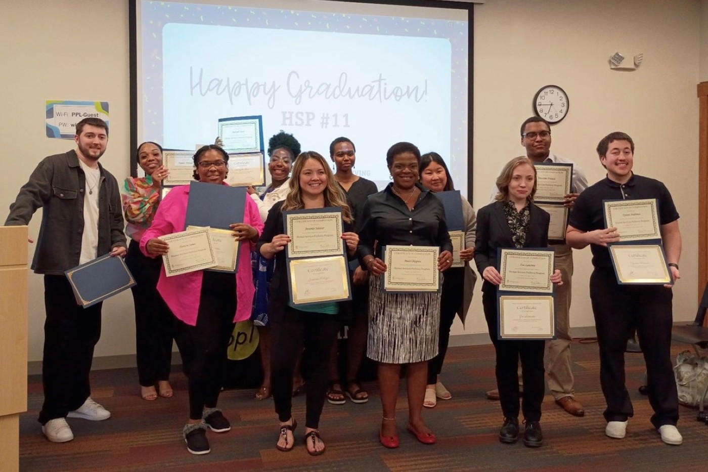 2025 Human Services Pathway Graduates